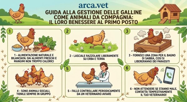 MINI GUIDA Galline da Compagnia, info utili per l'allevamento a casa